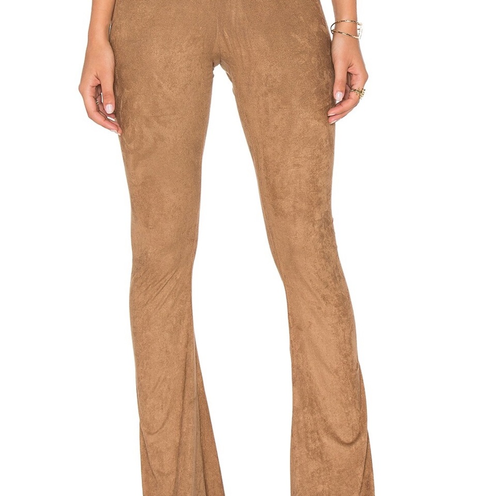 Show Me Your MuMu Tan Bam Bam Flare Pants